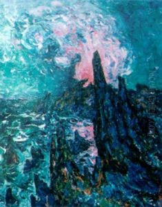 Le Crepuscule Des Dieux - La Fin Des Dieux by Alcide-Marie le Beau