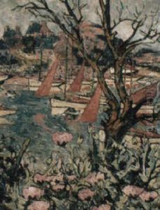 Les Voiles Roses by Alcide-Marie le Beau