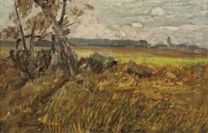Green Fields by Henri Beau