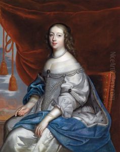 Portrat Der Anne Marie Louise D'orleans, Duchesse De Montpensier by Charles Beaubrun