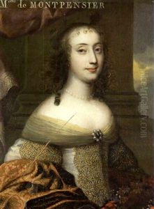 Portrait De Mademoiselle De Montpensier by Charles Beaubrun