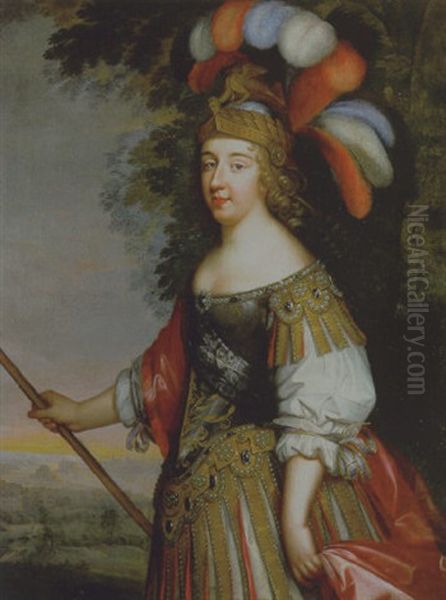 Portrait De La Grande Mademoiselle-anne Marie Louise D'orleans, Duchesse De Montpensier - view 1