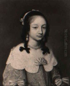 Bildnis Einer Jungen Dame by Charles Beaubrun