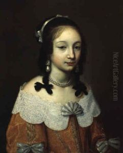 Bildnis Einer Jungen Dame Mit Perlenkollier