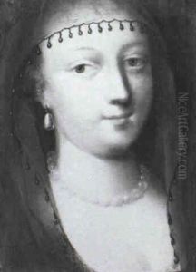 Portrait Of Marie De Medici, Bust Length by Charles Beaubrun