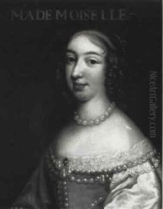 Portrait Presume De La Grande Mademoiselle by Charles Beaubrun