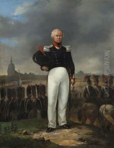 Portrait En Pied D"un General by Jean-Adolphe Beauce