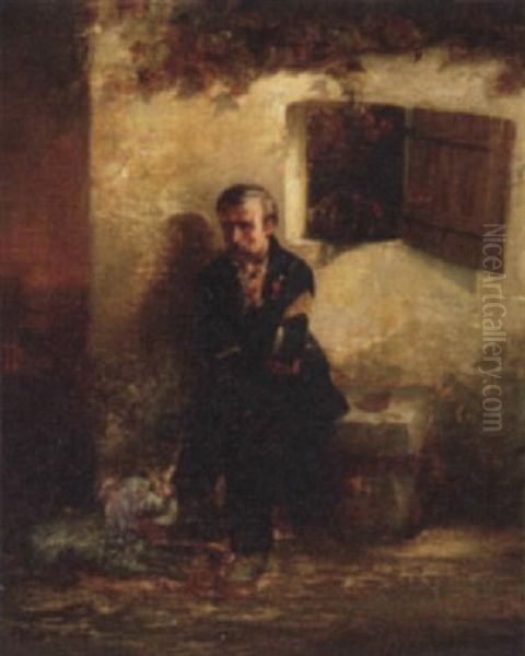 Pensive Soldier - view 1