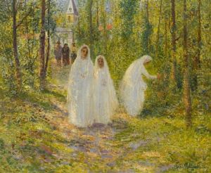 Quiet Walk by Jean Beauduin
