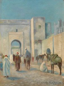 Devant Les Remparts by Romeo Charles Aglietti