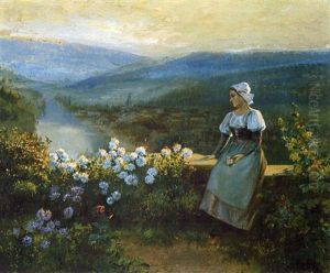 A Rest In The Garden by Jean Beauduin