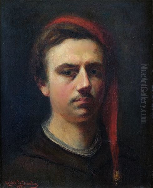 Portrait D"homme Au Bonnet Rouge - view 1