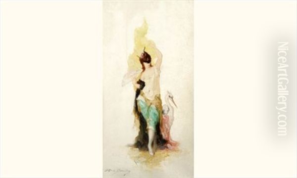 Danseuse A L'eventail - view 1