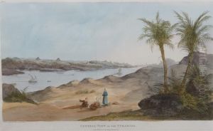 General View Of The Pyramids by Agostino Aglio