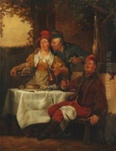 Soldier At Leave by Joseph Beaume