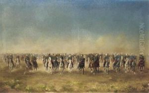 Cavalry Charge by Joseph Beaume