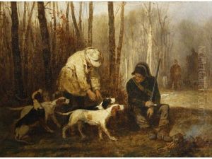 The Hunting Expedition by Joseph Beaume