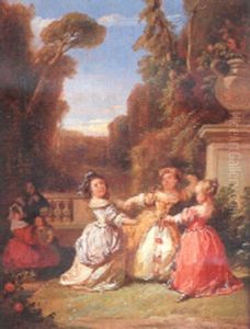 Jeunes Filles Au Parc Jeunes Filles Au Parc