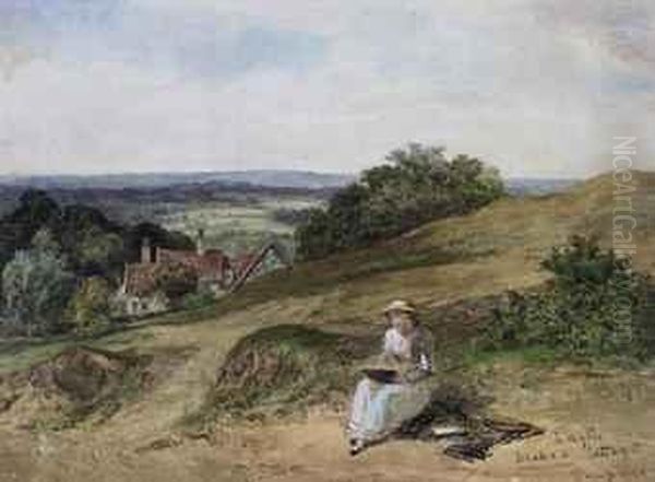 William Blake's Cottage, Hampstead Heath - view 1