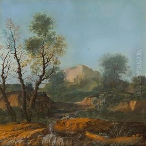 An Idyllic Landscape by Agostino Aglio