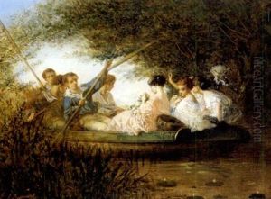 Eine Romantische Bootspartie Eine Romantische Bootspartie