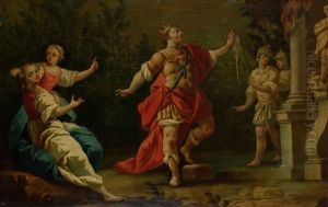 Scene Mythologique by Claudio Francesco Beaumont