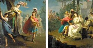 Armida Enchanting Rinaldo by Claudio Francesco Beaumont