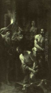 La Decollation De Saint Jean-baptiste by Claudio Francesco Beaumont