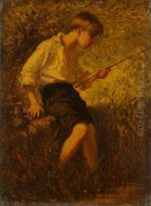 Le Petit Pecheur by Edouard de Beaumont