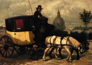 Fiacre A Paris by Edouard de Beaumont