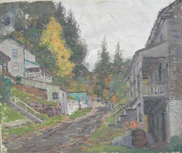 Upstate Ny Townscape - view 1
