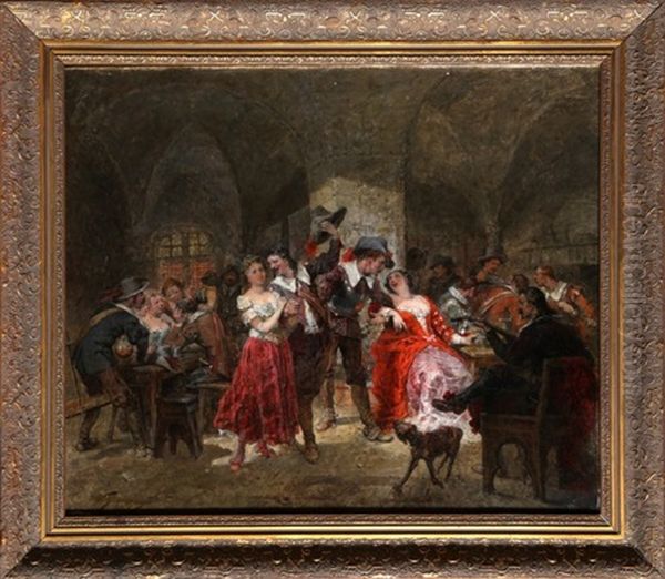 Men Fraternizing With The Ladies - view 1