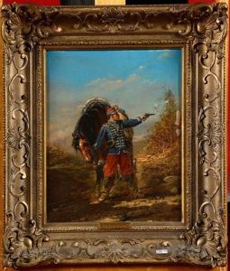 Sous-officier Des Hussards by Wilfrid Constant Beauquesne