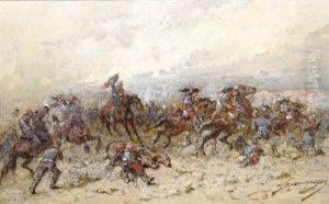 Autour Du Drapeau by Wilfrid Constant Beauquesne
