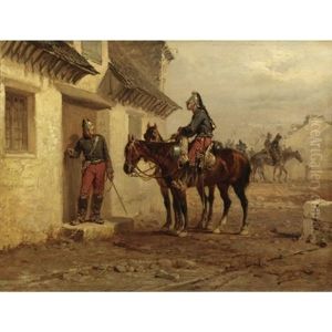 La Requisizione Degli Alloggi by Wilfrid Constant Beauquesne