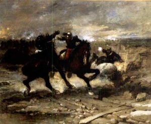 Cavalry Duel, Franco-prussian War