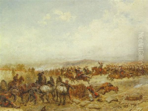 A Scene From The Franco-prussian War - view 1