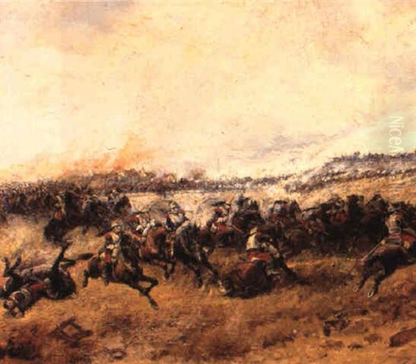 La Bataille Du Pont De Montereau - view 1