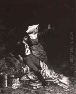 Le Soldat Blesse by Wilfrid Constant Beauquesne