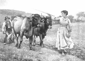 Plowing by Charles Grant Beauregard