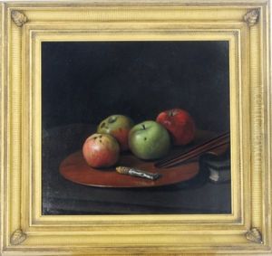 Apples On An Artist's Palette Apples On An Artist's Palette