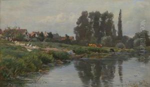 Bords De Riviere by Armand Beauvais