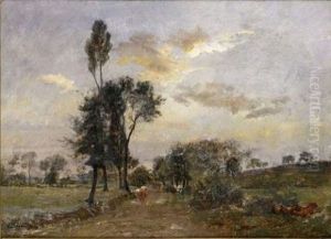 Paysage Au Troupeau Paysage Au Troupeau