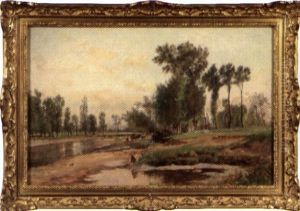 Paysage Aux Grands Arbres Paysage Aux Grands Arbres