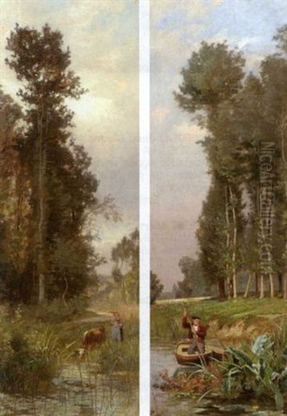 Bord De Riviere (+ Another; 2 Works) - view 1