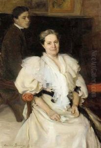 Mrs. Beauveau Borie And Her Son, Adolphe (mother And Son) by Cecilia Beaux