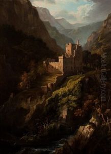 Castle Campbell From The Burn Of Care