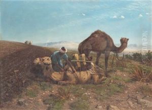 Tilling The Ground Of The Plains Of Sharon (changing Camels) Tilling The Ground Of The Plains Of Sharon (changing Camels)