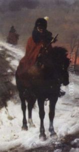 En Vidette (the 2nd Royal North British Dragoons?) by Richard Beavis