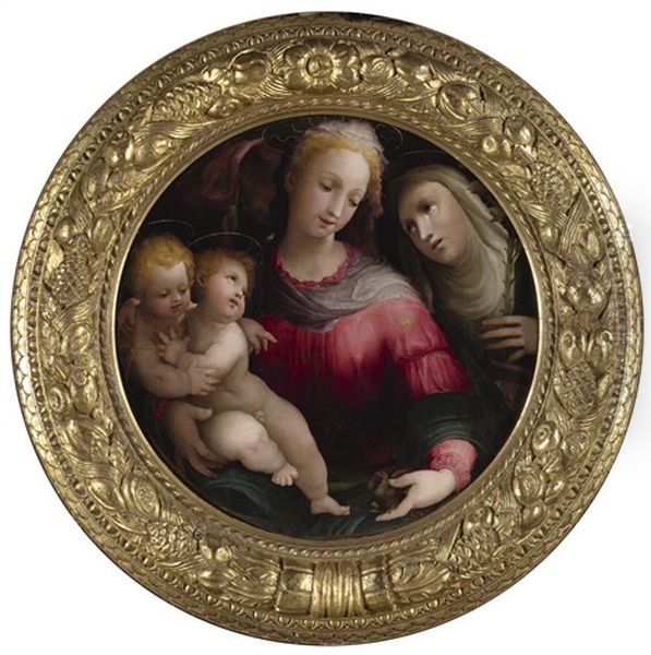 Madonna And Child With The Infant Saint John The Baptist And Saint Catherine Of Siena - view 1